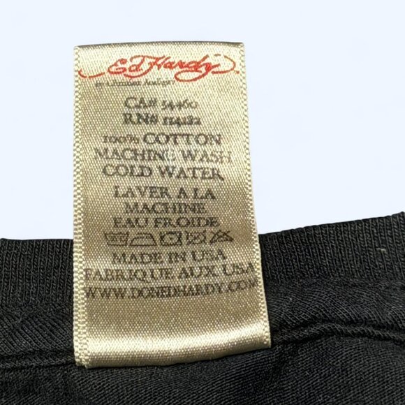 red mermaid long sleeve ed hardy top - Picture 4 of 5